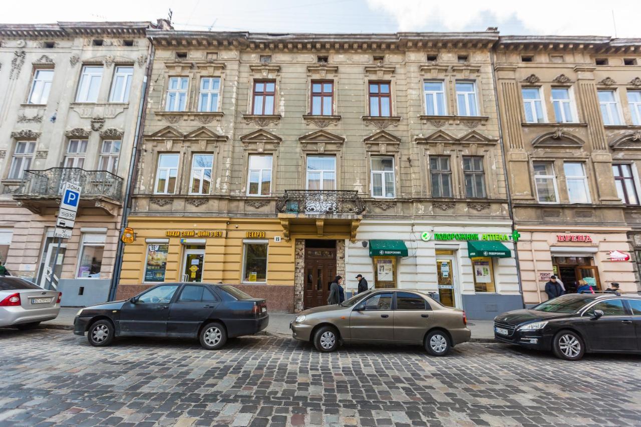 Куліша 15, Апартаменти В Центрі,Тц Форум,Оперний 리비프 외부 사진
